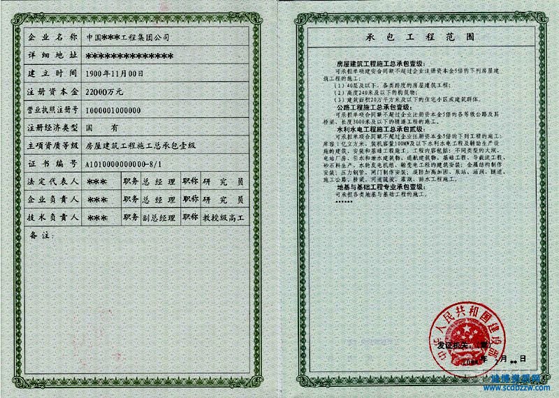 辦理施工資質(zhì)增項(xiàng)的要求