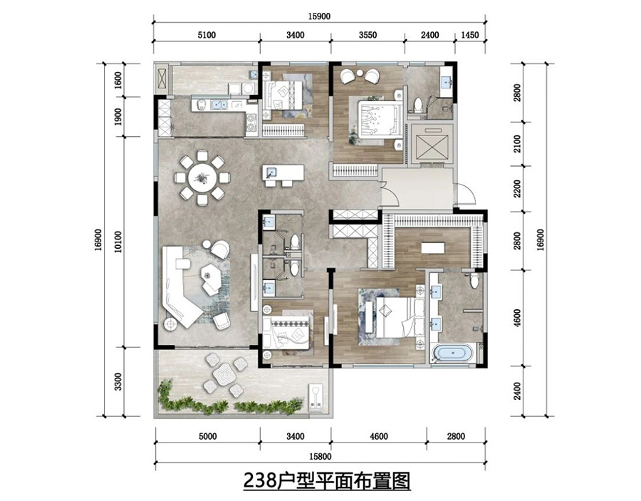 融創國賓雅集戶型圖 融創國賓雅集戶型圖