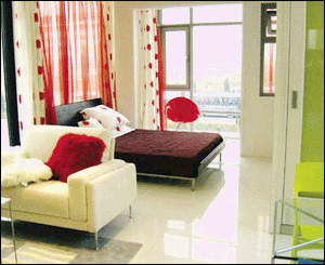 白領單身公寓：小戶型效果圖欣賞