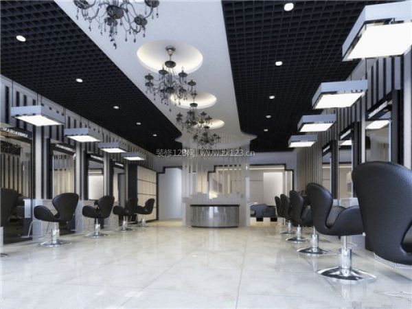 美發(fā)店裝修圖片
