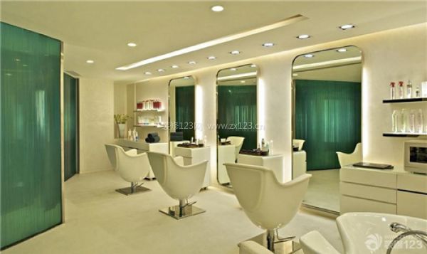 美發(fā)店裝修圖片
