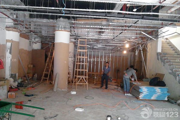 實體店鋪裝修流程——裝修施工