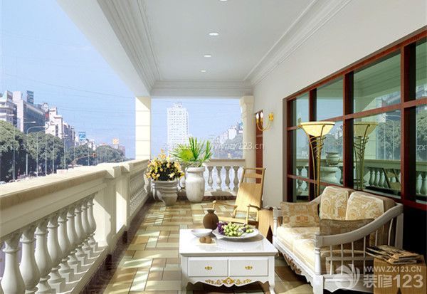 陽臺裝修注意什么：吊頂設計