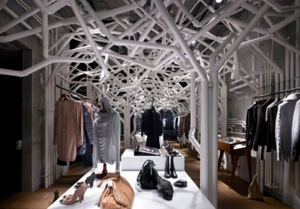 服裝連鎖店設計主要包含哪些方面細節(jié)設計（組圖）_安徽三鼎建筑裝飾工程有限公司