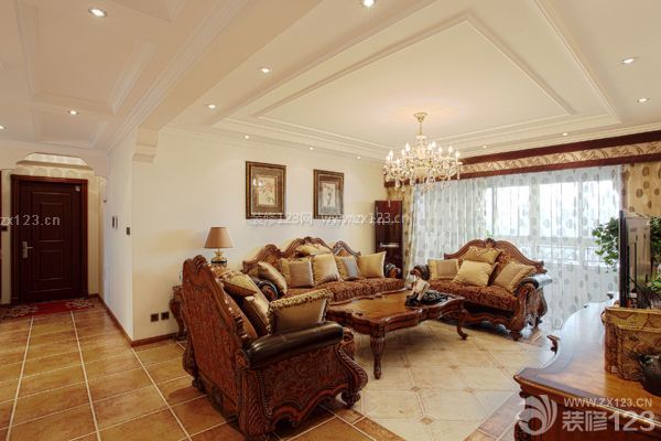 美式軟裝搭配技巧之實木家具