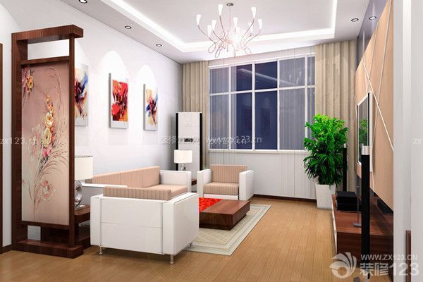 小居室油漆裝修效果圖