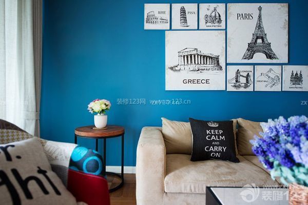 裝飾畫選購技巧2、釋放墻壁空間感