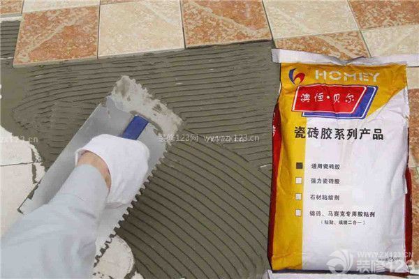 瓷磚膠的使用