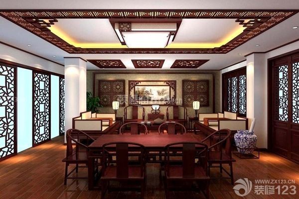 寫字樓裝修風格——中式風格