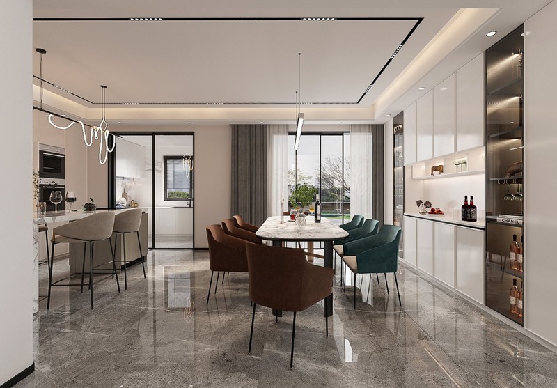 成都大平層客廳裝修設計效果圖 成都大平層客廳裝修設計效果圖